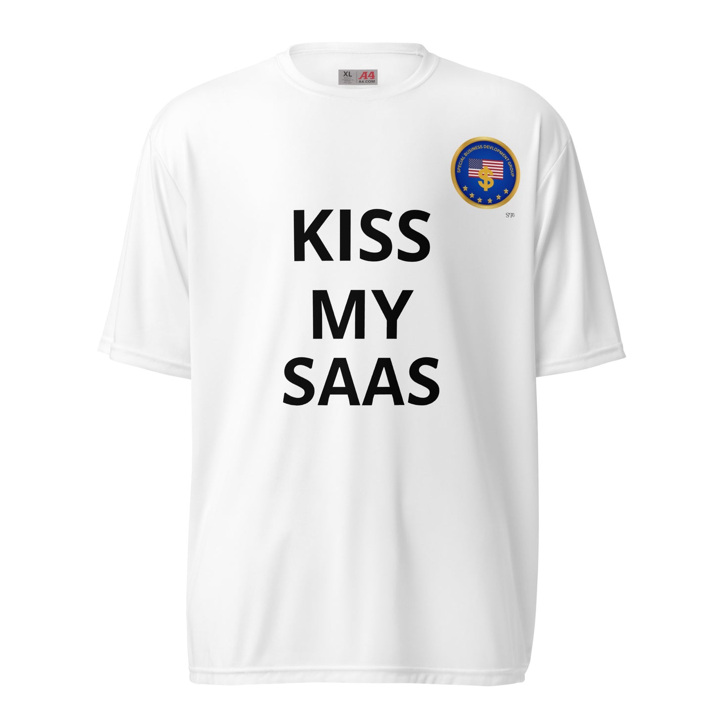 Kiss My SaaS Performance Tee